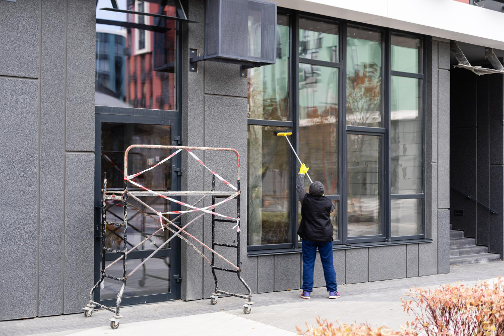 Why Soft Washing Is Ideal for Commercial Exteriors
