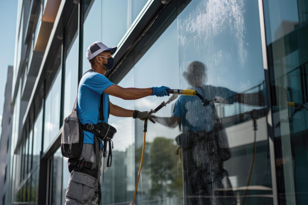 Why Outside Window Cleaning Is a Job for the Professionals