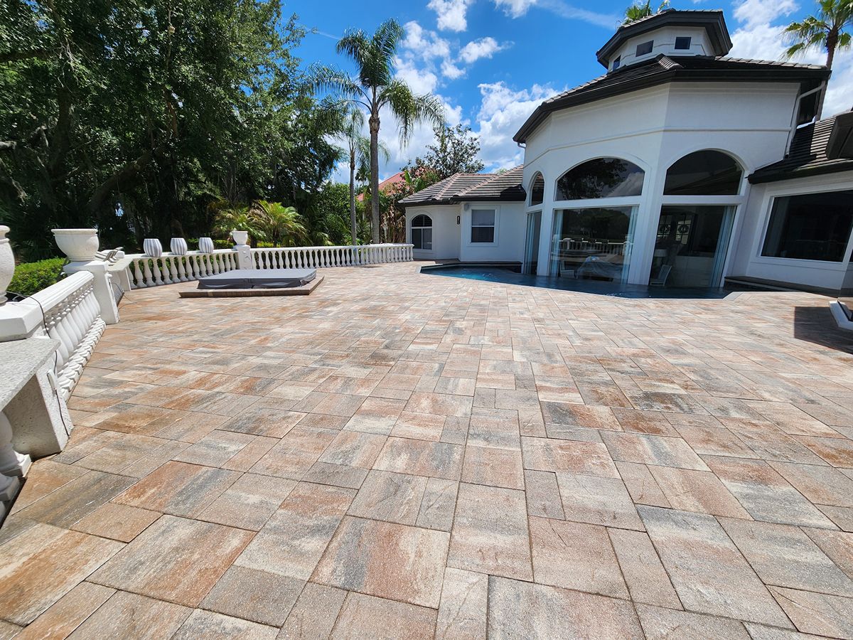 Tile & Paver Patio Project