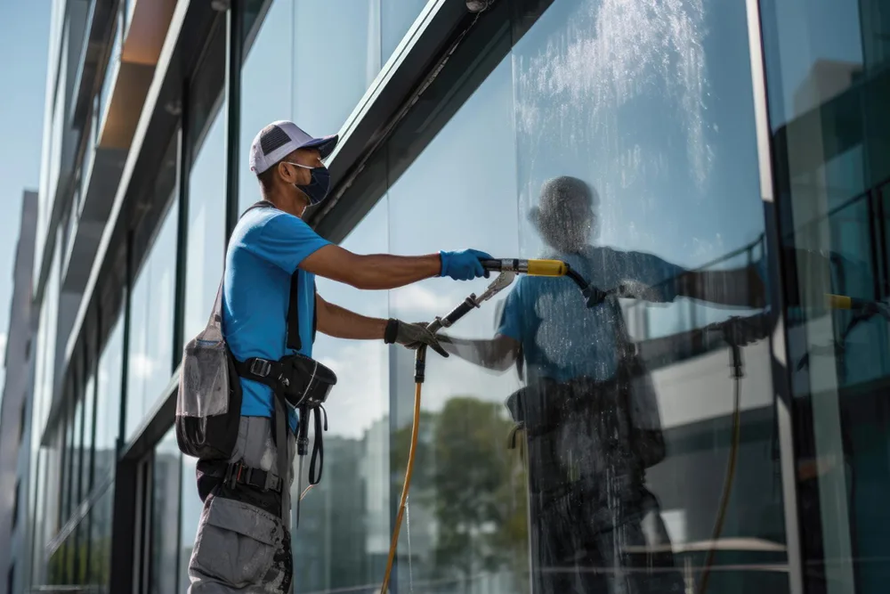 Why Outside Window Cleaning Is a Job for the Professionals