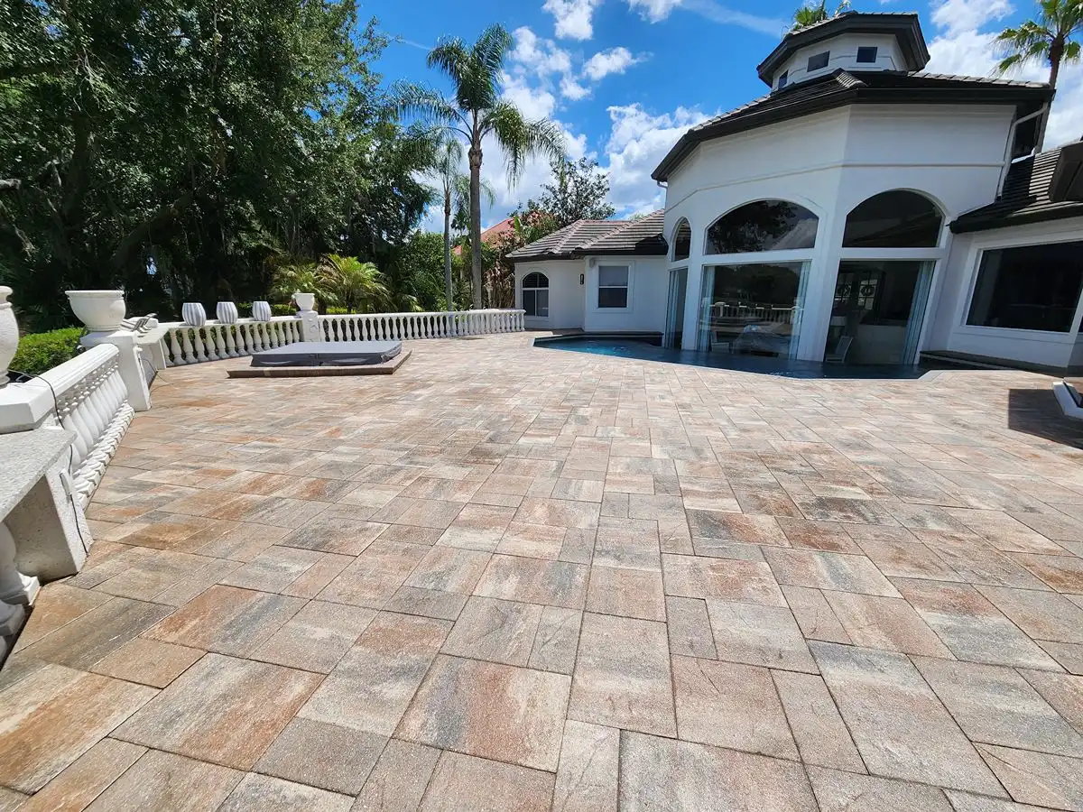 Tile & Paver Patio Project